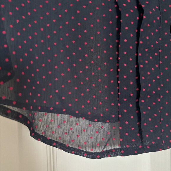 Banana Republic Navy Blue button down Size S - Picture 3 of 7